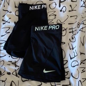 Nike Pro spandex shorts - M